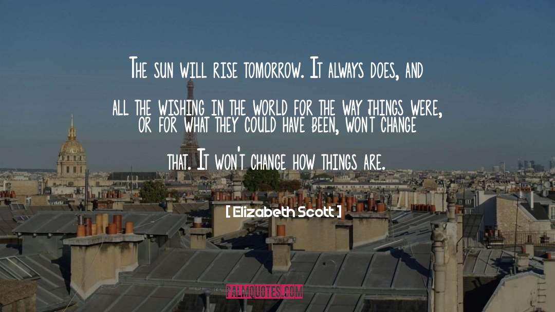 Could Have Been quotes by Elizabeth Scott