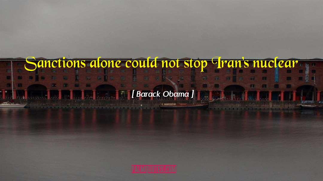 Could Not Stop quotes by Barack Obama