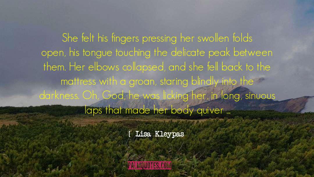 Could Not Stop quotes by Lisa Kleypas