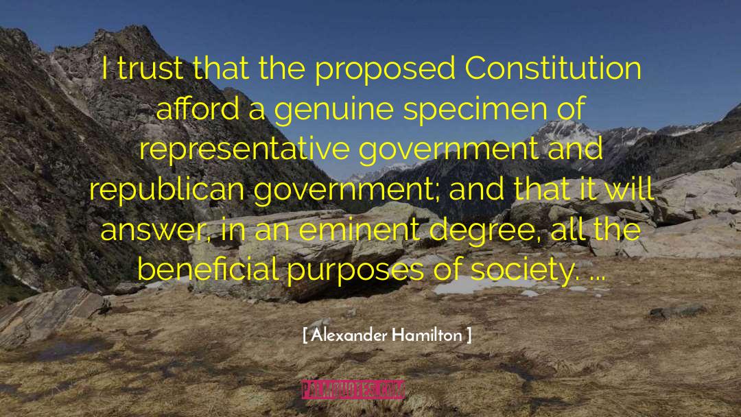 Councils Of Government quotes by Alexander Hamilton