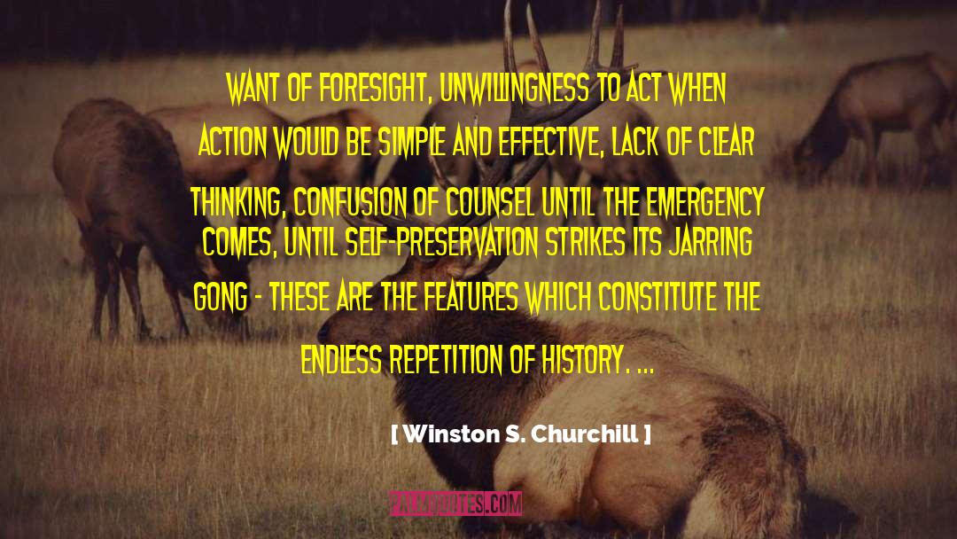 Counsel S Objection quotes by Winston S. Churchill