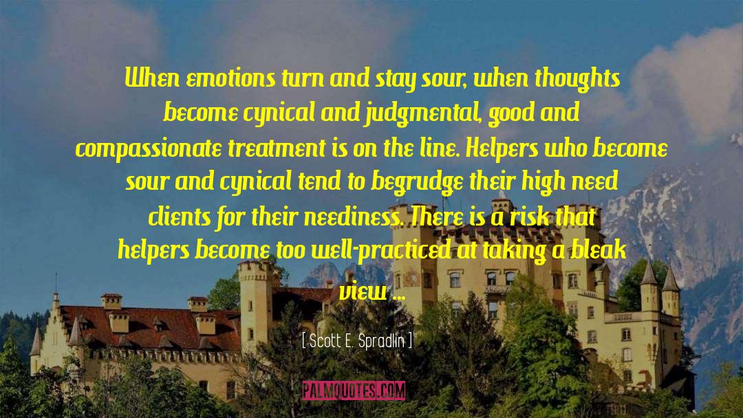 Counseling quotes by Scott E. Spradlin