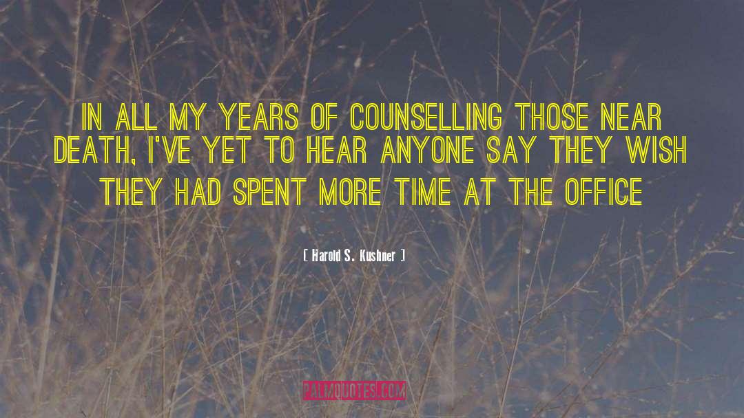 Counselling quotes by Harold S. Kushner