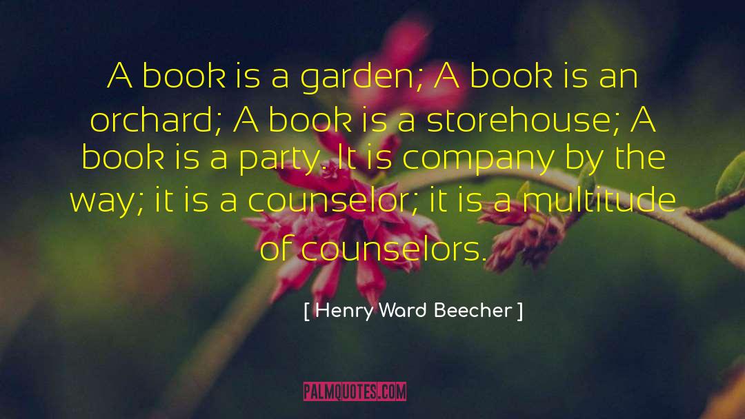 Counselor quotes by Henry Ward Beecher