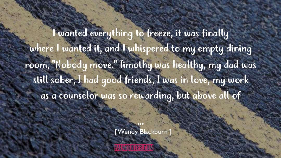 Counselor quotes by Wendy Blackburn