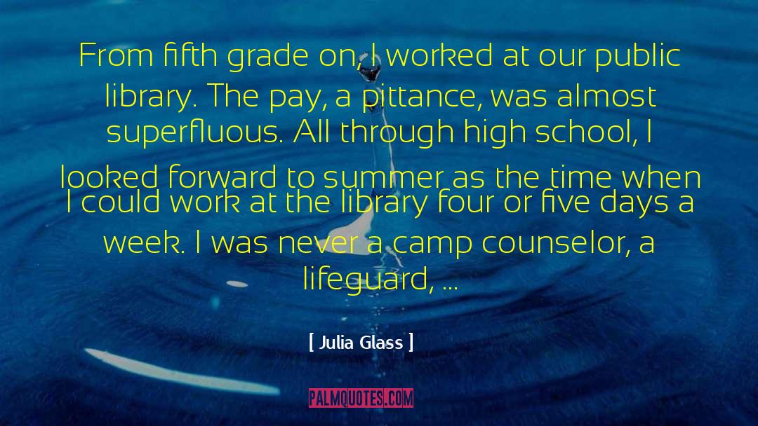 Counselor quotes by Julia Glass