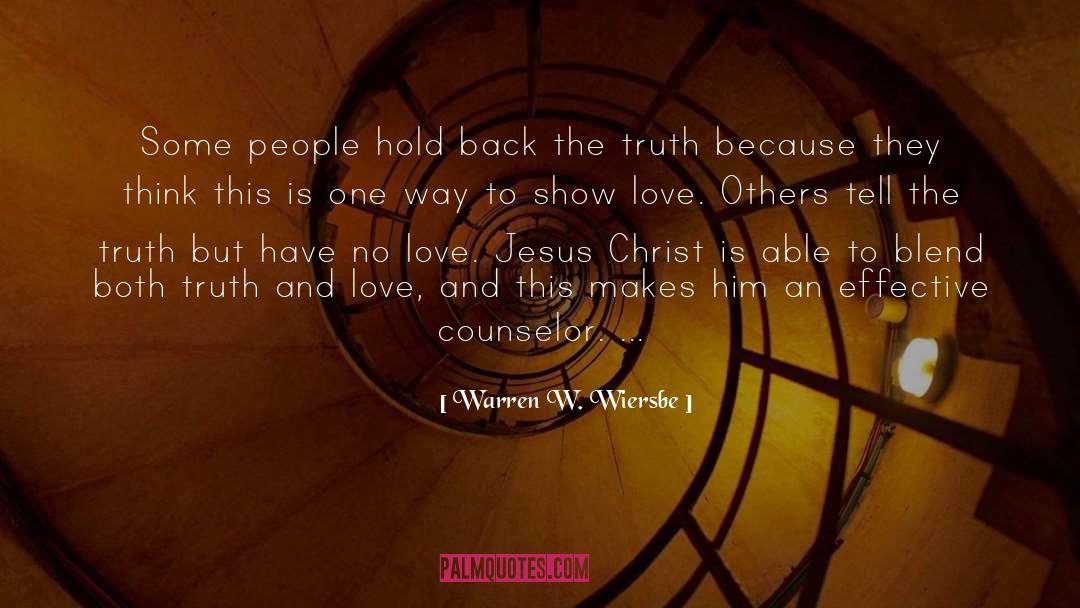 Counselor quotes by Warren W. Wiersbe