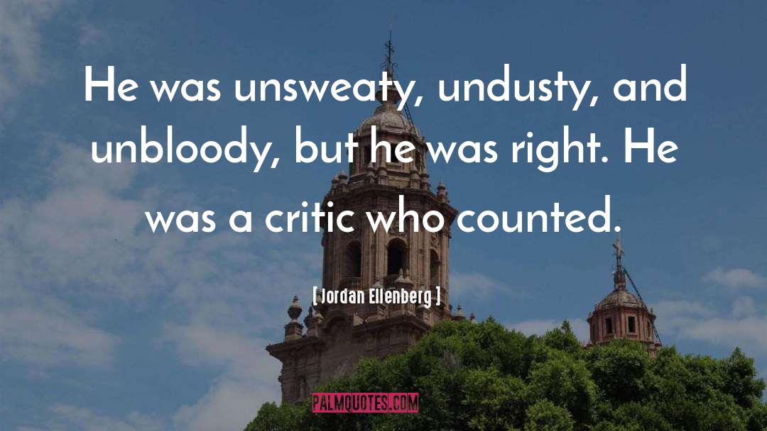 Counted quotes by Jordan Ellenberg