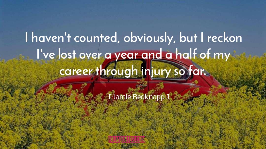 Counted quotes by Jamie Redknapp