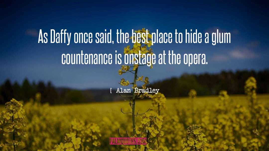 Countenance quotes by Alan Bradley