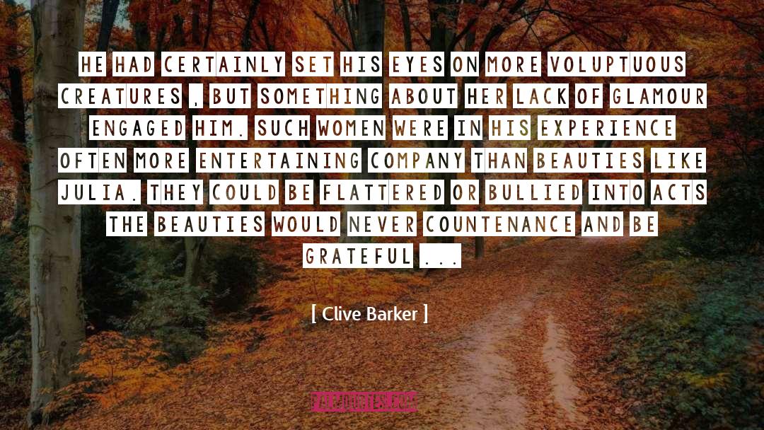 Countenance quotes by Clive Barker