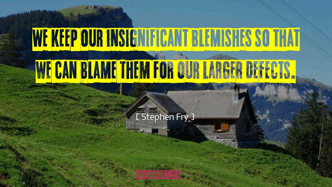 Counter Blame quotes by Stephen Fry