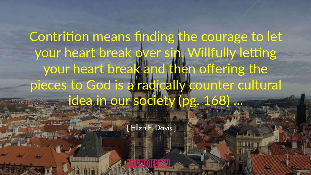 Counter Cultural quotes by Ellen F. Davis