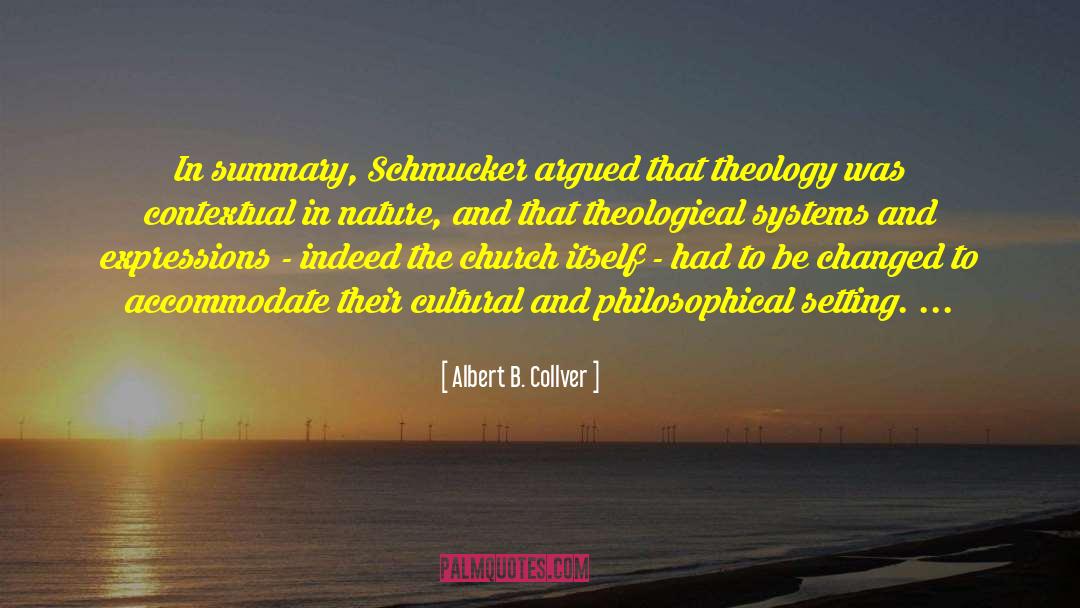 Counter Cultural quotes by Albert B. Collver