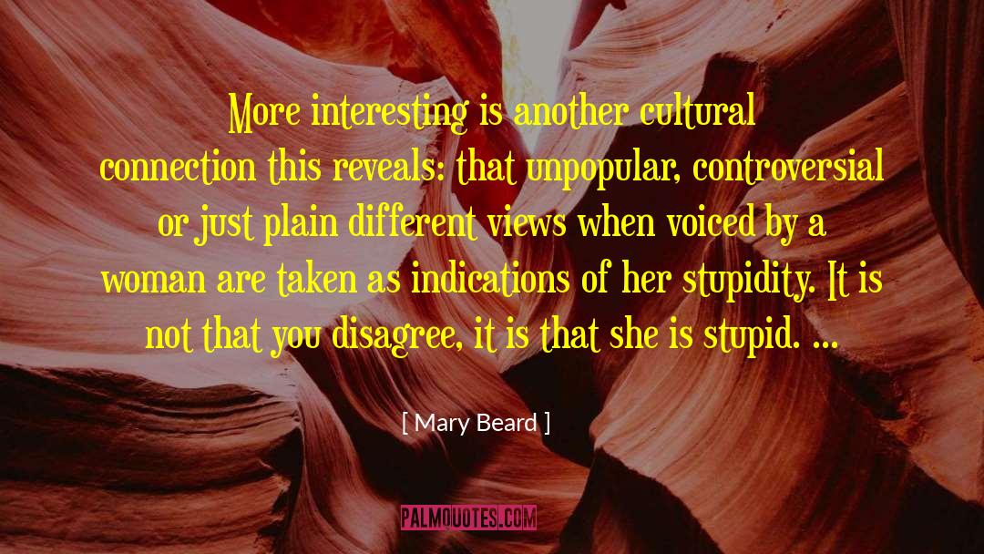 Counter Cultural quotes by Mary Beard