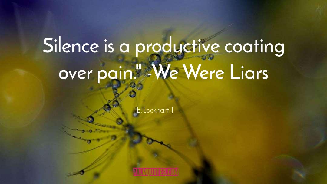 Counter Productive quotes by E. Lockhart