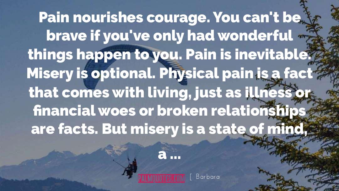 Counteracting Pain quotes by Barbara