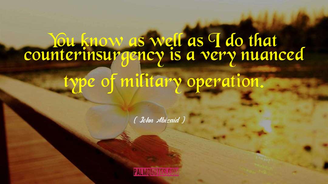 Counterinsurgency quotes by John Abizaid