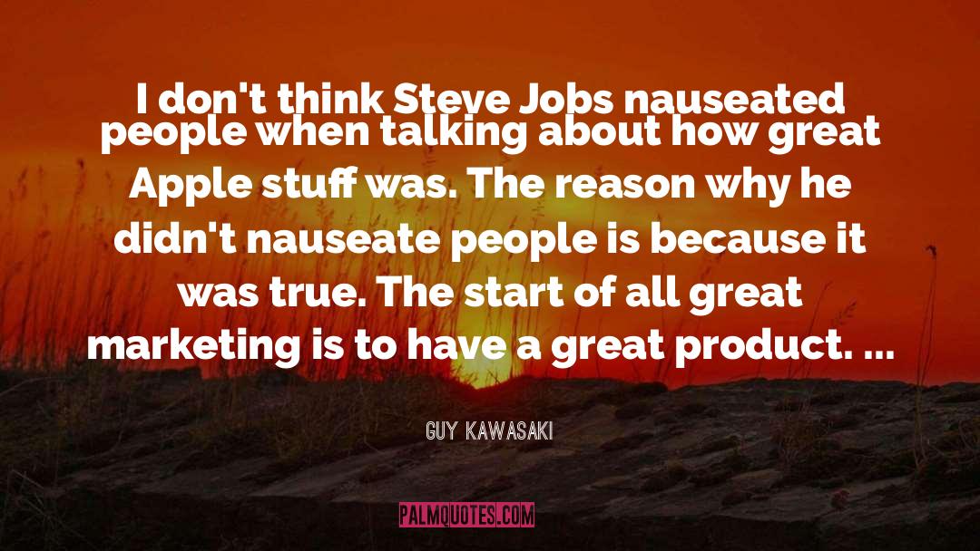 Counterirritant Product quotes by Guy Kawasaki