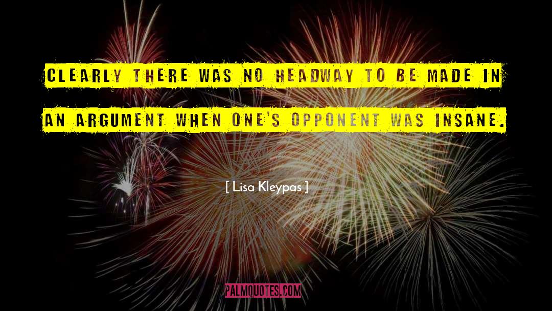 Counterweight Headway quotes by Lisa Kleypas