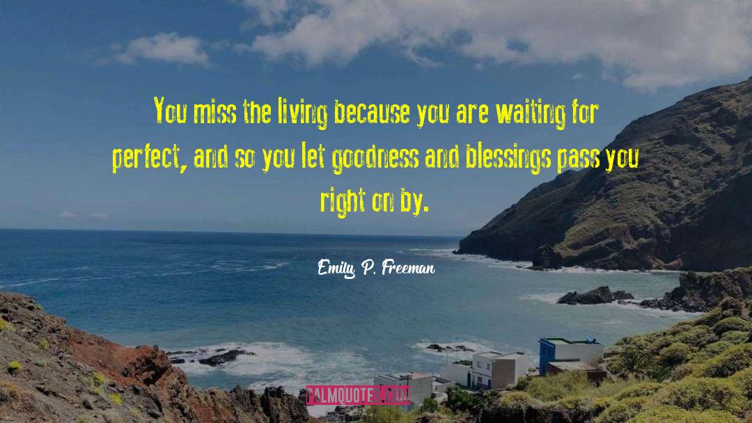 Counting Blessings quotes by Emily P. Freeman