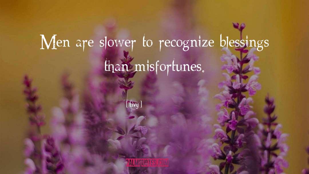 Counting Blessings quotes by Livy