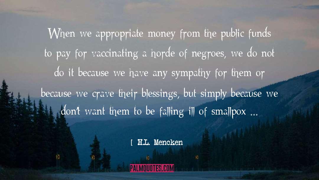 Counting Blessings quotes by H.L. Mencken