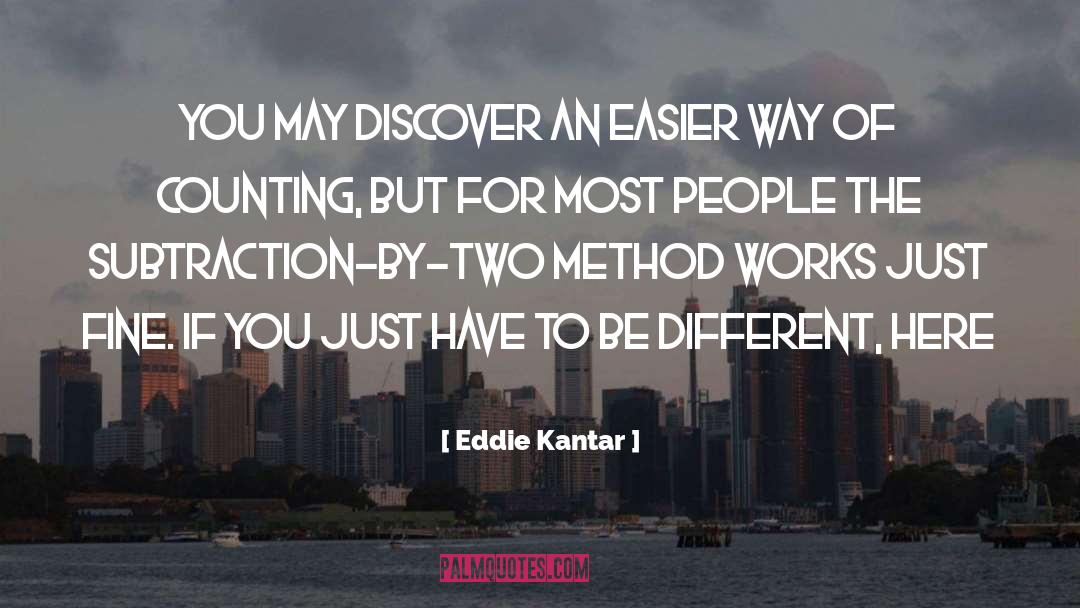 Counting By 7s quotes by Eddie Kantar