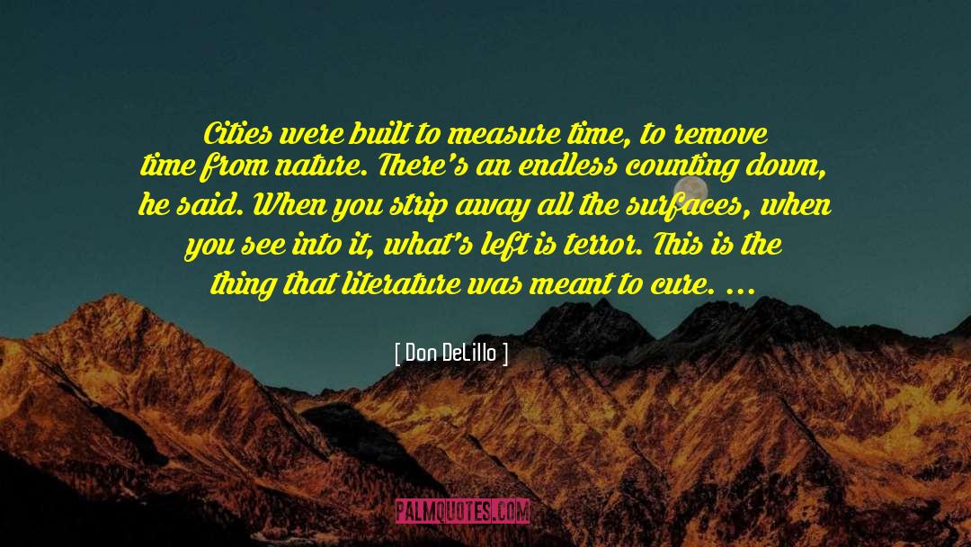 Counting Hours quotes by Don DeLillo
