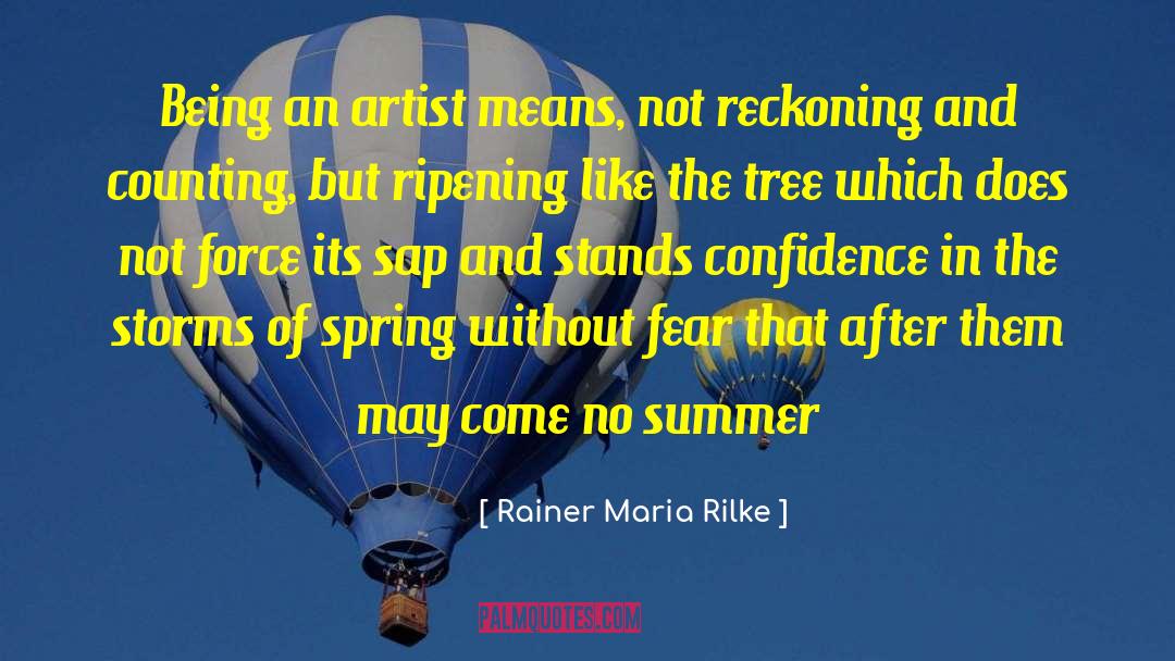 Counting quotes by Rainer Maria Rilke