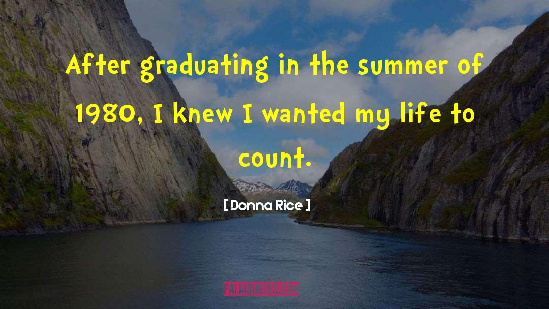 Counting quotes by Donna Rice