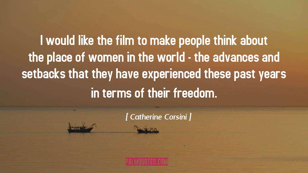 Countries Of The World quotes by Catherine Corsini