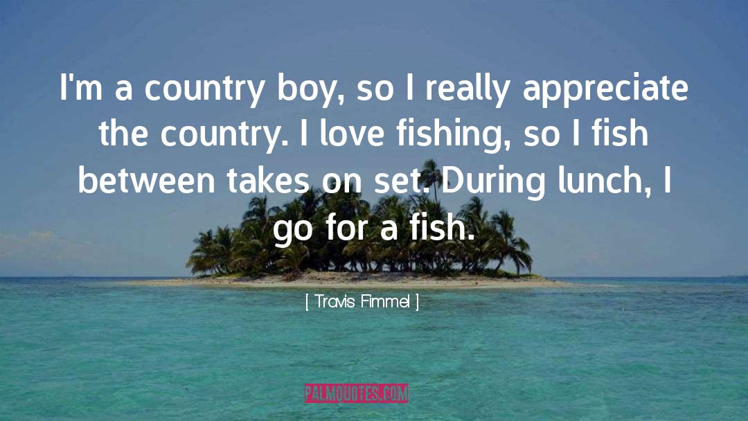 Country Boy quotes by Travis Fimmel