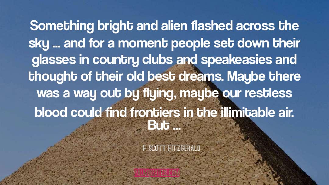 Country Clubs quotes by F Scott Fitzgerald