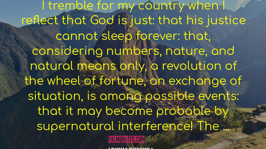 Country God quotes by Thomas Jefferson