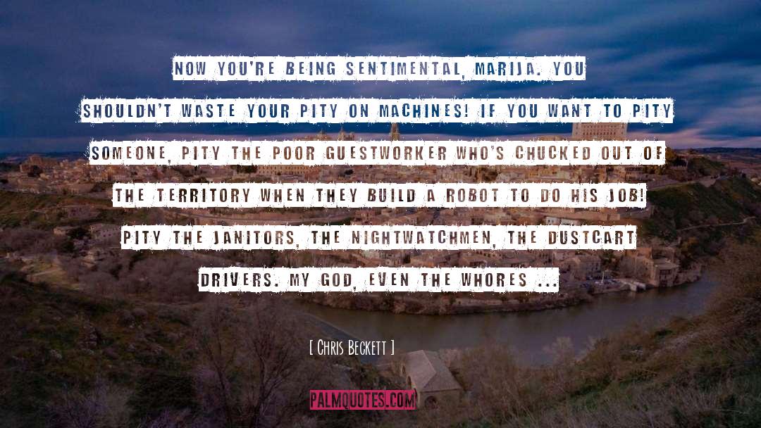 Country God quotes by Chris Beckett