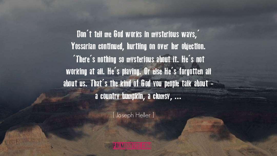 Country God quotes by Joseph Heller