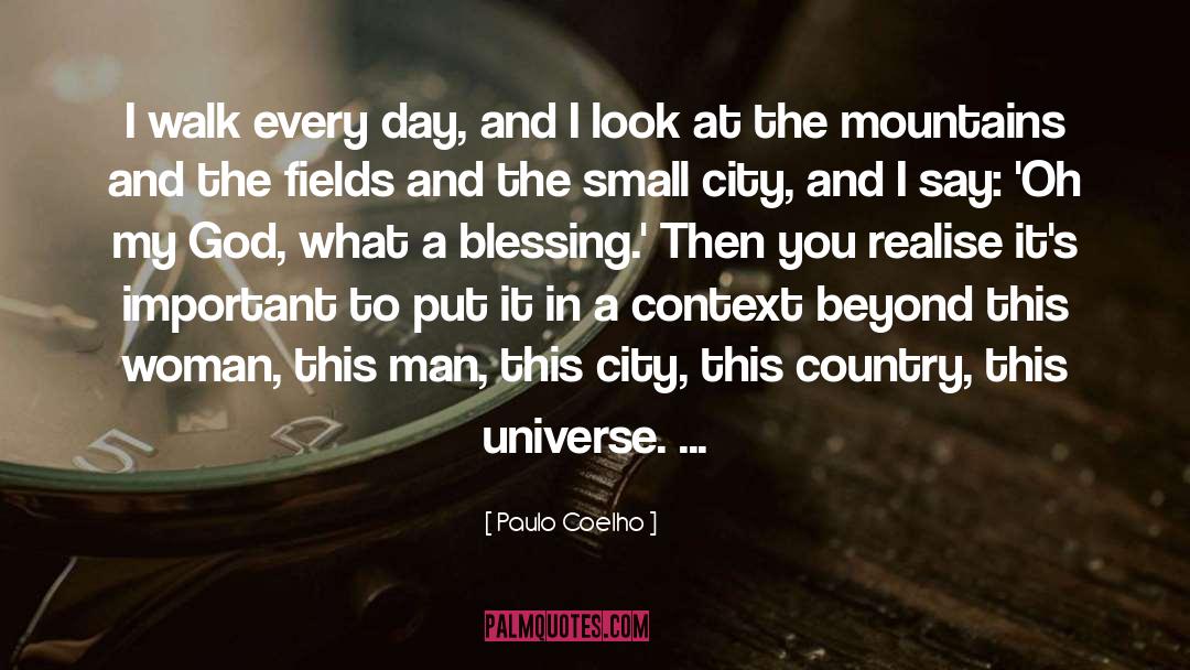 Country God quotes by Paulo Coelho