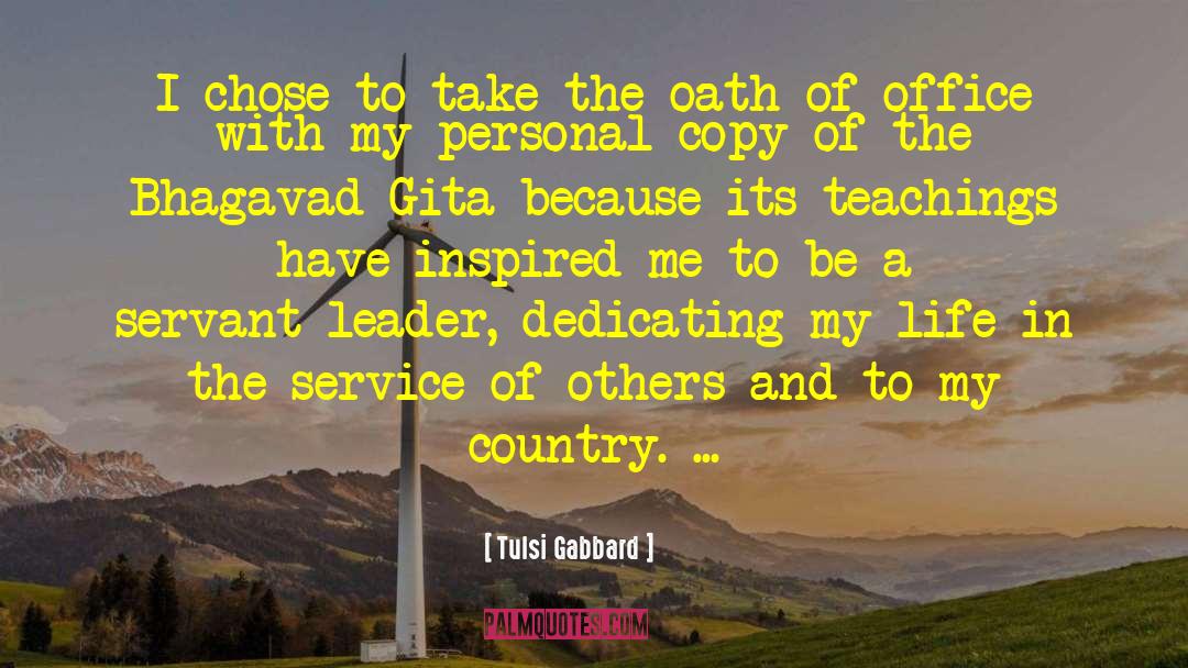 Country Life quotes by Tulsi Gabbard