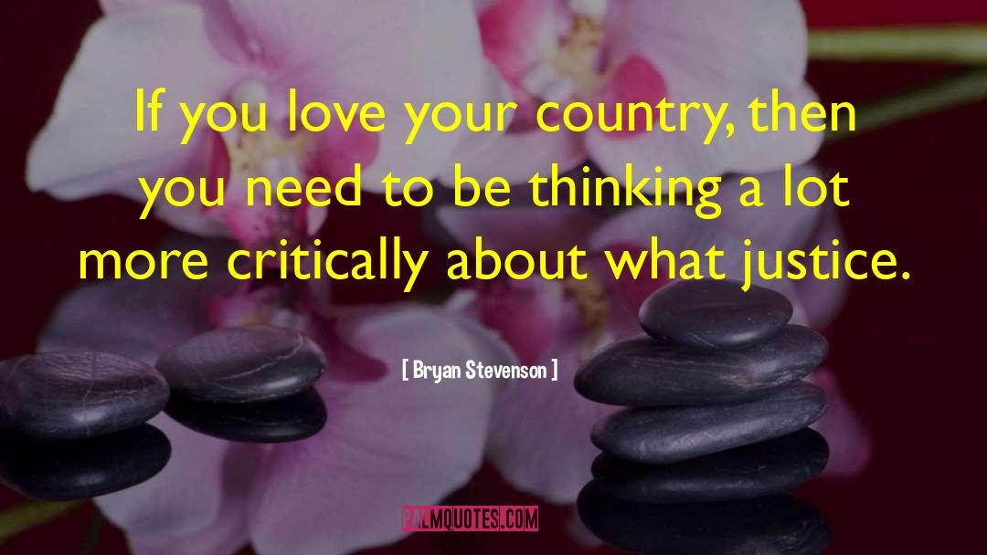 Country Love quotes by Bryan Stevenson