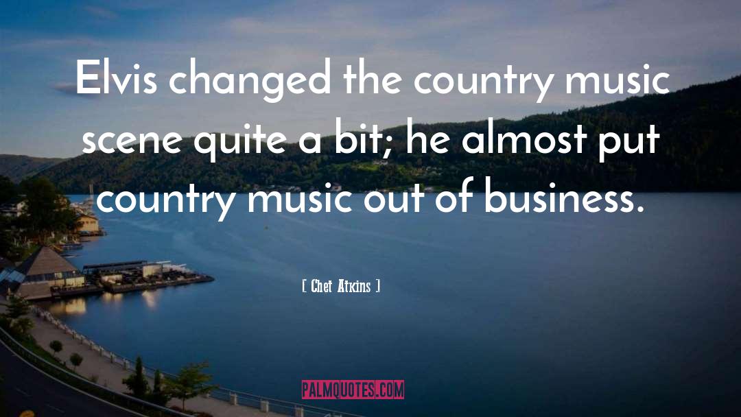 Country Music quotes by Chet Atkins