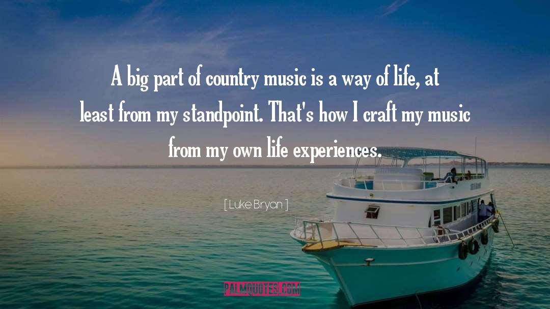 Country Music quotes by Luke Bryan