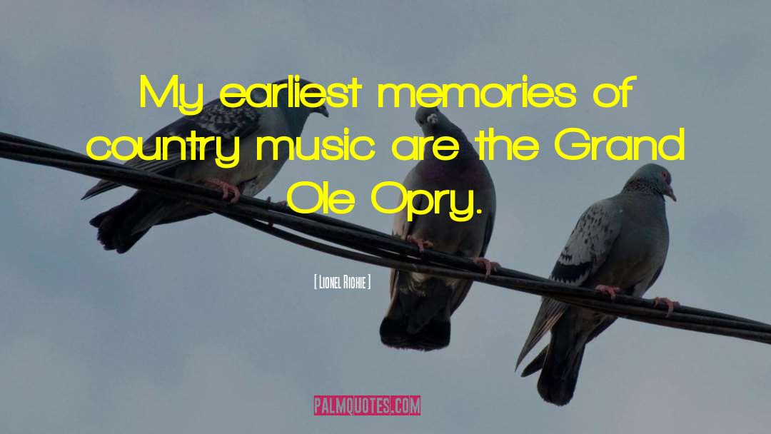 Country Music quotes by Lionel Richie