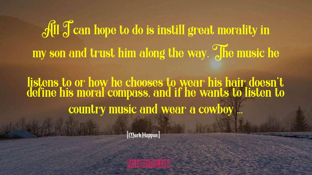 Country Music Superstar quotes by Mark Hoppus