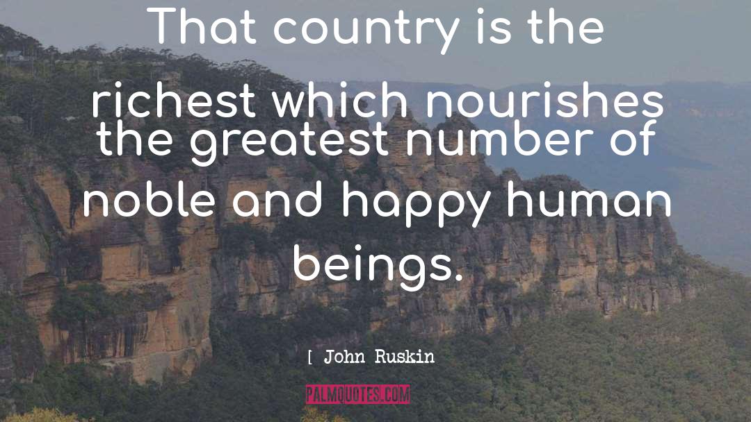 Country Noir quotes by John Ruskin