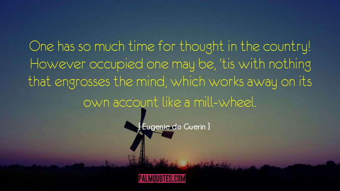 Country Noir quotes by Eugenie De Guerin