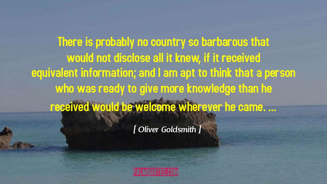 Country Noir quotes by Oliver Goldsmith