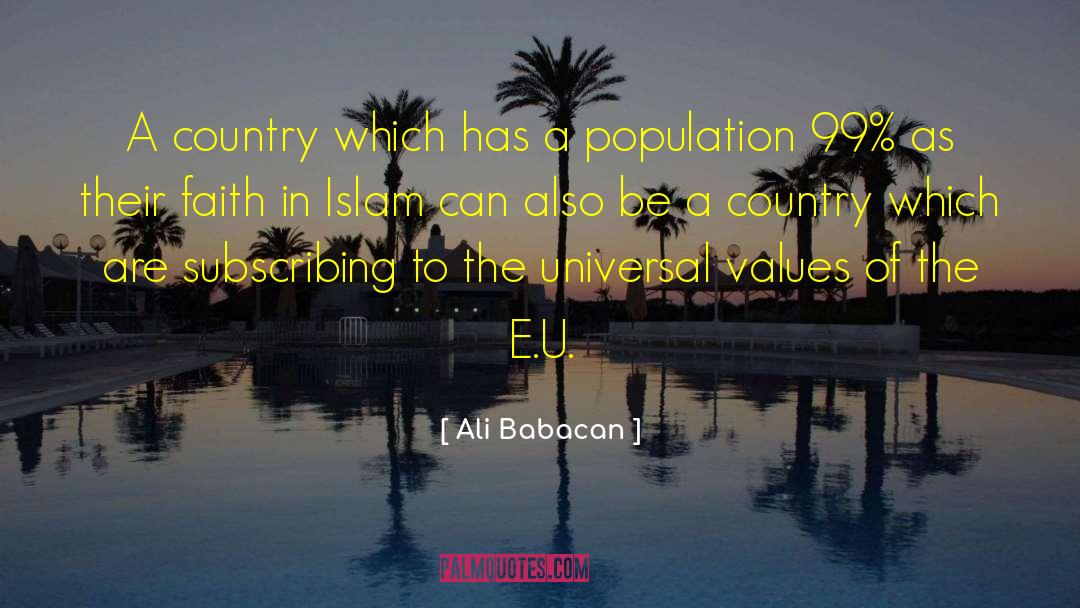 Country Pride quotes by Ali Babacan