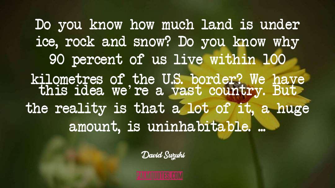 Country Pride quotes by David Suzuki