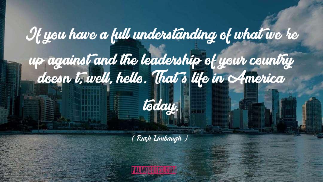 Country Singer quotes by Rush Limbaugh